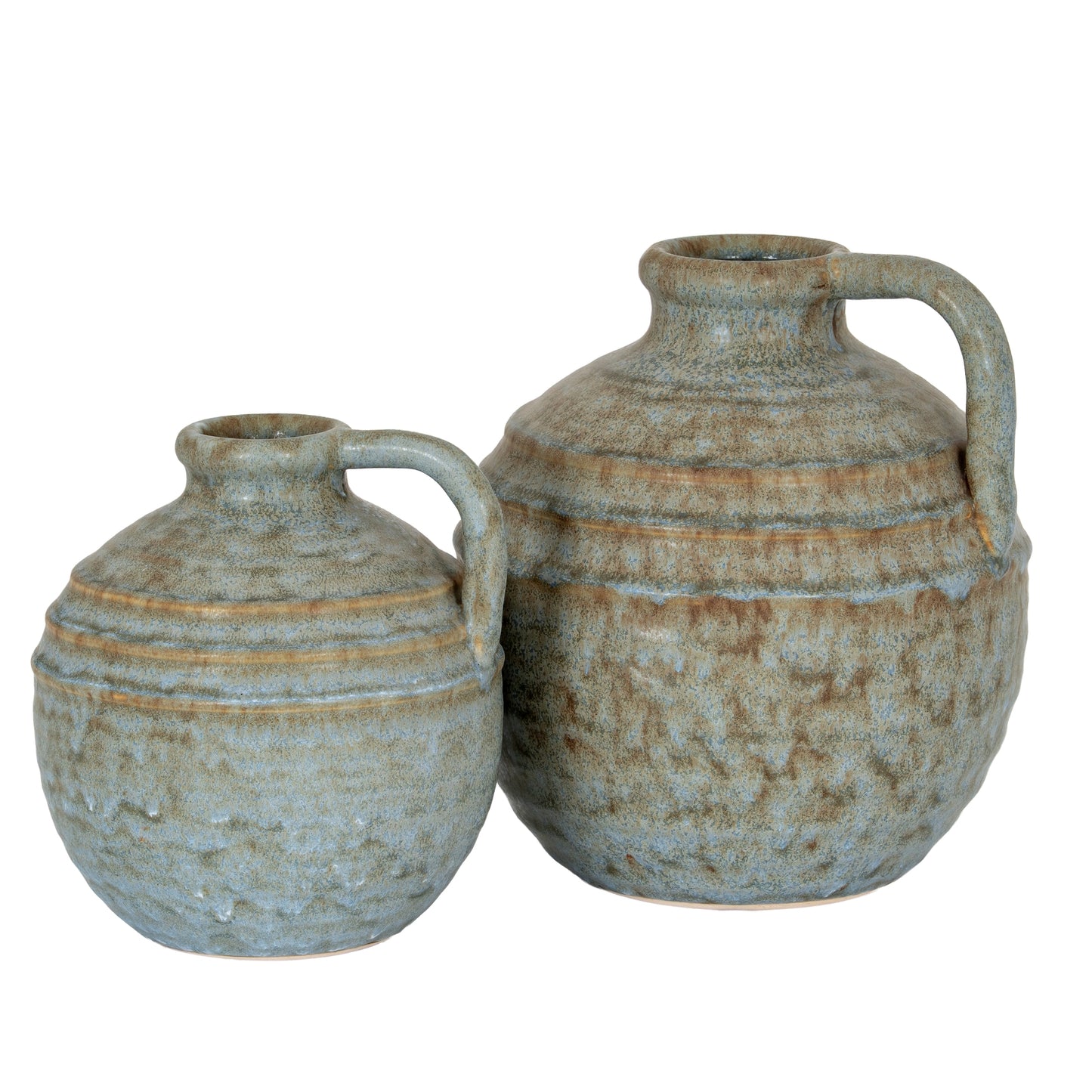 Pair of ceramic jugs.
